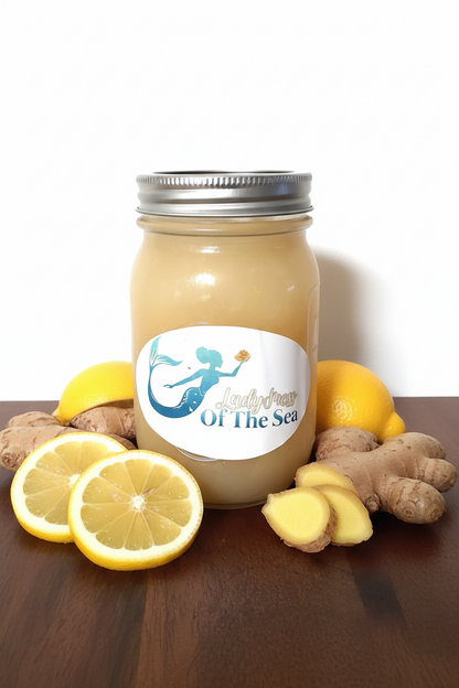 Lemon Ginger Sea Moss Gel